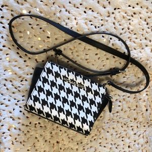 Michael Kors Houndstooth crossbody bag